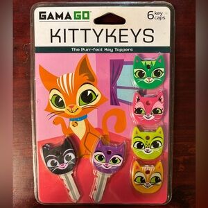 KittyKey Caps by GAMAGO
Six key caps in new factory sealed package.